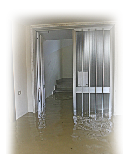 Una casa inundada