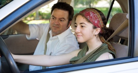 teen learning to drive