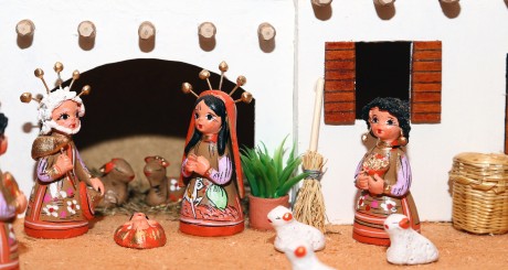 Posadas nativity scene