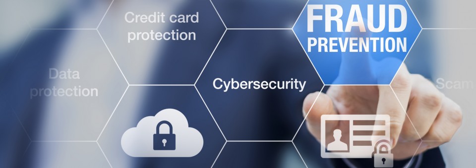Identity fraud computer screen