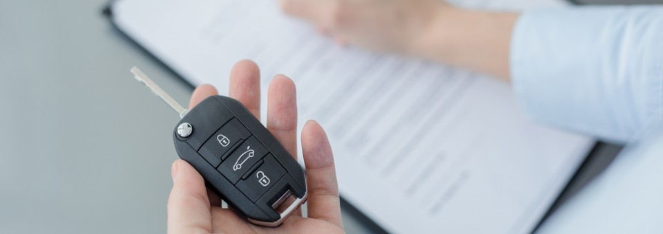 renting a car