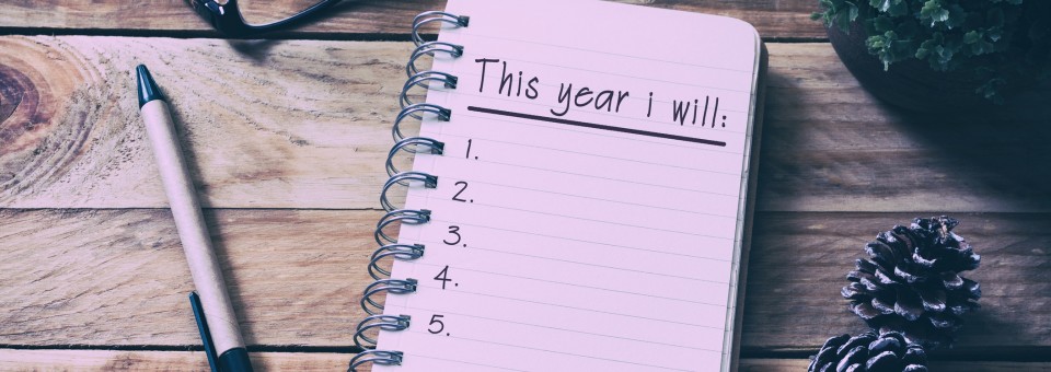 New Year Resolutions list