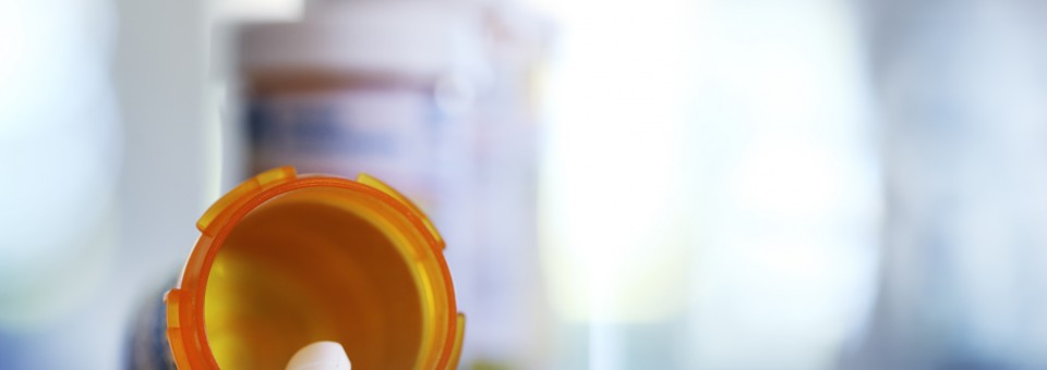 Prescription Pills and Bottle