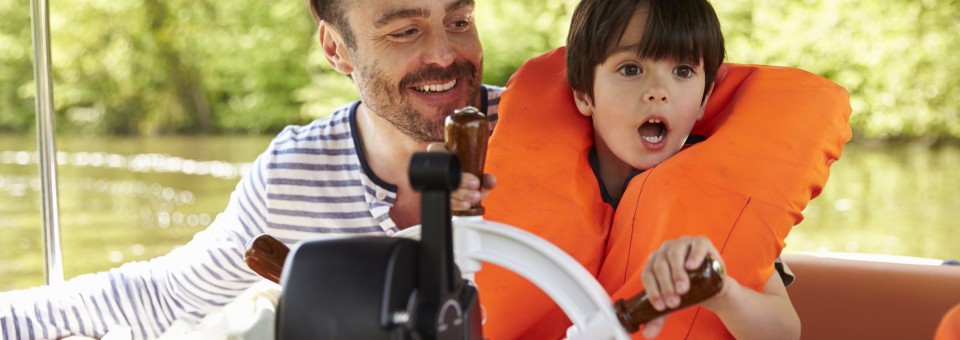 Safe Boating - Father and Son Safe Boating - Father and Son
