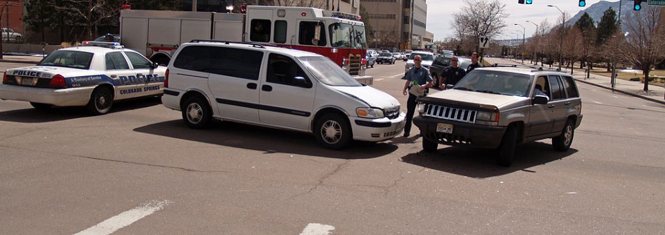 Car Accident In Intersection Car Accident In Intersection