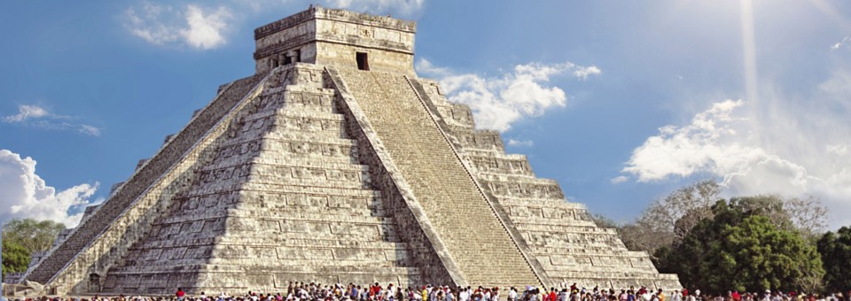 Chichen Itza during Spring Equinox Chichen Itza during Spring Equinox