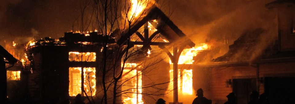 Firefighters Combat House Fire house-fire-firefighters