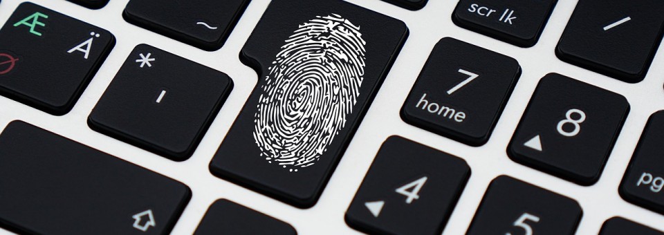 Keyboard With Thumbprint Keyboard With Thumbprint