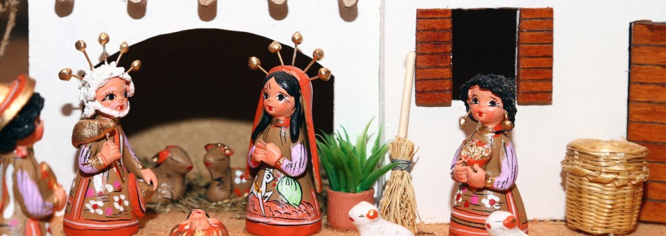Posadas nativity scene Posadas nativity scene